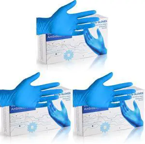 Disposable GlovesLarge,100 Pack Powder Free, Cleaning Service Gloves, Latex Free,4Mil, Disposable GlovesLarge,100 Pack Powder Free, Cleaning Service Gloves, Latex Free,4Mil,