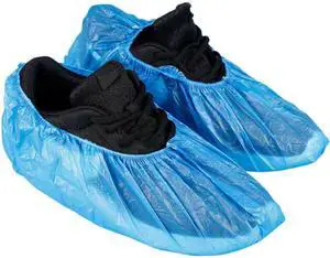 200 Pack Shoe Covers Disposable Non Slip, Waterproof and Recyclable Shoe Booties Covers for Indoors, 100 Pairs Elastic Caps Plastic Shoe Covers Blue. 200 Pack Shoe Covers Disposable Non Slip, Waterproof and Recyclable Shoe Booties Covers for Indoors, 100 Pairs Elastic Caps Plastic Shoe Covers Blue.