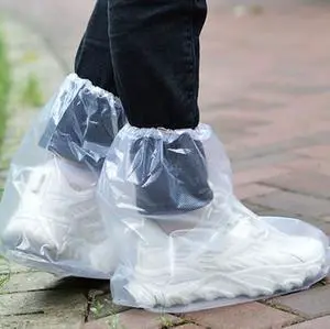 2026 New 10 Pairs Shoe Covers Boot Covers Plastic Disposable Waterproof Shoe Covers for Men and Women Rain Outdoor Indoors Overshoes (Transparent) 2026 New 10 Pairs Shoe Covers Boot Covers Plastic Disposable Waterproof Shoe Covers for Men and Women Rain Outdoor Indoors Overshoes (Transparent)