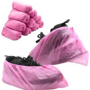 Shoe Covers Disposable Non-slip for Indoors 100 Pack (50 Pairs) Shoe & Boot Covers Disposable Booties Shoe Covers, One Size Fits All, Pink Shoe Covers Disposable Non-slip for Indoors 100 Pack (50 Pairs) Shoe & Boot Covers Disposable Booties Shoe Covers, One Size Fits All, Pink