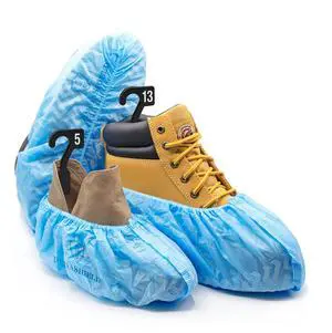 22 Premium XL Booties -Thick Extra Large Disposable Boot & Shoe Covers, Non Slip Water Resistant Foot Protectors, Construction Durable 42GSM for Indoors Outdoors, Up to US Men 13, Women 15 22 Premium XL Booties -Thick Extra Large Disposable Boot & Shoe Covers, Non Slip Water Resistant Foot Protectors, Construction Durable 42GSM for Indoors Outdoors, Up to US Men 13, Women 15
