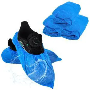 30 Pcs (15 Pairs) Shoe Covers Disposable, Large Blue Thickening Waterproof Shoe Covers CPE Shoe Covers Disposable Shoe Covers for Indoors, Fits Up to US Men's 11 & US Women's 13 30 Pcs (15 Pairs) Shoe Covers Disposable, Large Blue Thickening Waterproof Shoe Covers CPE Shoe Covers Disposable Shoe Covers for Indoors, Fits Up to US Men's 11 & US Women's 13