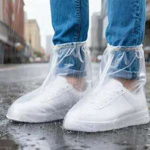20Pcs(10 pairs) Shoe covers - Rain shoe covers-Waterproof shoe covers-Shoe covers for rain, Unisex Shoe ponchos-Shoe covers disposable-Shoe rain covers -Rain shoes-Clear- L 20Pcs(10 pairs) Shoe covers - Rain shoe covers-Waterproof shoe covers-Shoe covers for rain, Unisex Shoe ponchos-Shoe covers disposable-Shoe rain covers -Rain shoes-Clear- L