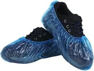 Shoe Covers Disposable Non Slip - Pack of 200 (100 Pairs), Premium Waterproof Shoe Booties for Indoors & Outdoors, Fits Up to Men's 11 & Women's 13, Recyclable Shoe Protectors (Boot Covers Blue). Shoe Covers Disposable Non Slip - Pack of 200 (100 Pairs), Premium Waterproof Shoe Booties for Indoors & Outdoors, Fits Up to Men's 11 & Women's 13, Recyclable Shoe Protectors (Boot Covers Blue).