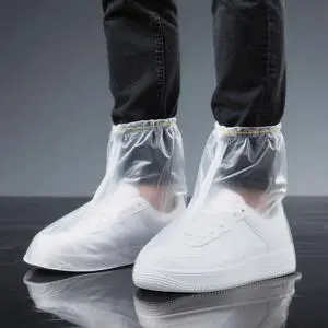 20Pcs Waterproof Shoe Covers for Rain - Non-Slip Disposable Rain Shoe Covers for Outdoor Indoors Overshoes- Plastic Shoe Ponchos - Heavy Duty Rain Boot Covers for Men and Women 20Pcs Waterproof Shoe Covers for Rain - Non-Slip Disposable Rain Shoe Covers for Outdoor Indoors Overshoes- Plastic Shoe Ponchos - Heavy Duty Rain Boot Covers for Men and Women