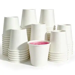 100 Pack 3 oz Bathroom Cups(2" Top Dia × 1.9" H × 1.4" Base), BPA-Free Disposable Mouthwash Cups, Stackable Leak-Proof Disposable Paper Cups for Rinsing, Espresso, Medication & Sampling(White) 100 Pack 3 oz Bathroom Cups(2" Top Dia × 1.9" H × 1.4" Base), BPA-Free Disposable Mouthwash Cups, Stackable Leak-Proof Disposable Paper Cups for Rinsing, Espresso, Medication & Sampling(White)