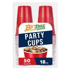 Disposable Cups, 50 Count 18 Oz BPA Free Plastic Cups, Perfect for Birthday, Picnic, Indoor and Outdoor Event, Stackable, Reusable, Disposable Round Beverage Drinking Cups Disposable Cups, 50 Count 18 Oz BPA Free Plastic Cups, Perfect for Birthday, Picnic, Indoor and Outdoor Event, Stackable, Reusable, Disposable Round Beverage Drinking Cups