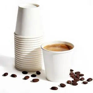 4 oz Thick Espresso Cups Travel to Go, 200 Count(Pack of 1), White Paper Cups 4 oz Thick Espresso Cups Travel to Go, 200 Count(Pack of 1), White Paper Cups