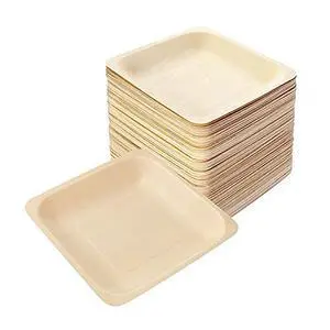 Earth Friendly All Natural Premium Quality 100% Compostable & Biodegradable 5 Inch Birch Wood Disposable Plates. Great for Parties, Wedding Events (5.5" x 5.5" Appetizer Plate) 25 pc Earth Friendly All Natural Premium Quality 100% Compostable & Biodegradable 5 Inch Birch Wood Disposable Plates. Great for Parties, Wedding Events (5.5" x 5.5" Appetizer Plate) 25 pc