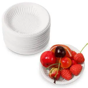 50 Pack Small Paper Plates 4 Inch Disposable for Cake Dessert Appetizer 50 Pack Small Paper Plates 4 Inch Disposable for Cake Dessert Appetizer
