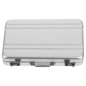 Business Card Holder: Mini Business Card Storage Box Case for Men Or Women Waterproof Aluminium Briefcase Pocket Credit Holders for Men Organizer Business Card Holder: Mini Business Card Storage Box Case for Men Or Women Waterproof Aluminium Briefcase Pocket Credit Holders for Men Organizer