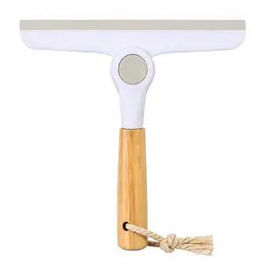 Window Squeegee for Glass DoorsAll-Purpose 9.7 Window Cleaning Squeegee, Handheld for Windows, Car Windshields & MoreGrey (9.5" Shower Squeegee) Window Squeegee for Glass DoorsAll-Purpose 9.7 Window Cleaning Squeegee, Handheld for Windows, Car Windshields & MoreGrey (9.5" Shower Squeegee)