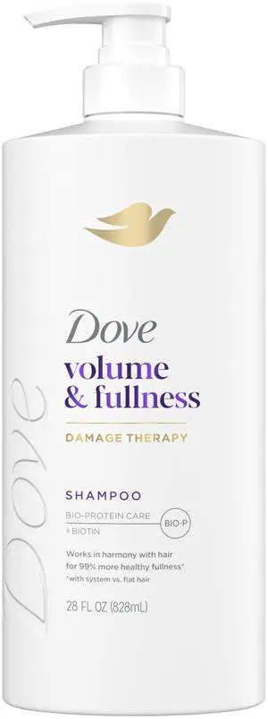 Shampoo Volume & Fullness, Damage Therapy for Fine Thin Hair, 28 Fl Oz Shampoo Volume & Fullness, Damage Therapy for Fine Thin Hair, 28 Fl Oz