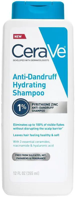 Hydrating Anti Dandruff Shampoo, Itchy Scalp Treatment, 12oz Hydrating Anti Dandruff Shampoo, Itchy Scalp Treatment, 12oz