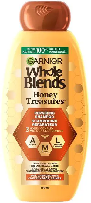 Whole Blends Repairing Shampoo Honey Treasures, For Damaged Hair, 22 Fl Oz (Pack of 1) Whole Blends Repairing Shampoo Honey Treasures, For Damaged Hair, 22 Fl Oz (Pack of 1)