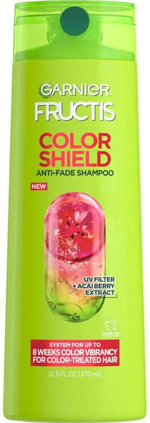 Color Shield Shampoo, Fortifying Shampoo for Color Treated Hair, Works on All Types and Shades of Hair, Vegan and Paraben Free, 12.5 fl. oz. (Packaging May Vary) Color Shield Shampoo, Fortifying Shampoo for Color Treated Hair, Works on All Types and Shades of Hair, Vegan and Paraben Free, 12.5 fl. oz. (Packaging May Vary)