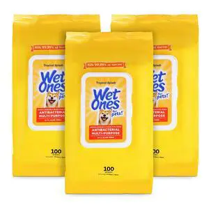 for Pets Multipurpose Dog Wipes, Tropical Splash, 100 Count, 3-Pk for Pets Multipurpose Dog Wipes, Tropical Splash, 100 Count, 3-Pk