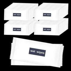 200 Pack Wet Wipes for Hands, Hand Wipes Individually Wrapped, Quick Hand Cleaning, Wet Wipes Travel Restaurant,Party Barbecue, Homeless Care Package 200 Pack Wet Wipes for Hands, Hand Wipes Individually Wrapped, Quick Hand Cleaning, Wet Wipes Travel Restaurant,Party Barbecue, Homeless Care Package