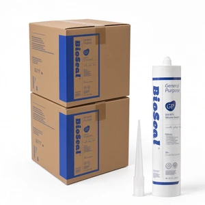 BioSeal General Purpose Silicone Sealant Clear 50 Pack BioSeal General Purpose Silicone Sealant Clear 50 Pack
