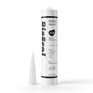 BioSeal Hybrid Silicone Sealant White 1 Tube BioSeal Hybrid Silicone Sealant White 1 Tube