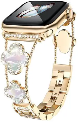 38/40/41/42 mm(Series 10) cool woman chain metal smartwatch strap compatible with Apple Watch Band Series 11/10/9/8/7/6/SE/5/4 adjustable replacement watch bracelet for Iwatch gold Watch Band 38/40/41/42 mm(Series 10) cool woman chain metal smartwatch strap compatible with Apple Watch Band Series 11/10/9/8/7/6/SE/5/4 adjustable replacement watch bracelet for Iwatch gold Watch Band