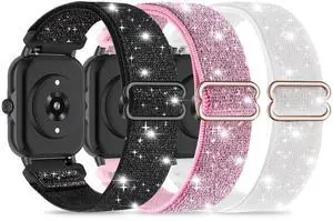 3 Pack Stretchy Nylon Bands for IDW13,IDW16,IDW19 Smartwatch Bands, 22mm Elastic Straps for Fitpolo IDW13/Woneligo W13/FITVII HM57, TOOBUR/ENOMIR/MILOUZ/Gydom/Faweio/Amzhero/Tensky IDW19 Smart Watch 3 Pack Stretchy Nylon Bands for IDW13,IDW16,IDW19 Smartwatch Bands, 22mm Elastic Straps for Fitpolo IDW13/Woneligo W13/FITVII HM57, TOOBUR/ENOMIR/MILOUZ/Gydom/Faweio/Amzhero/Tensky IDW19 Smart Watch