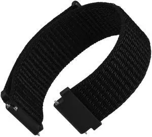 22mm Adjustable Nylon Watch Band, Quick Release Sport Loop Strap (Black) 22mm Adjustable Nylon Watch Band, Quick Release Sport Loop Strap (Black)