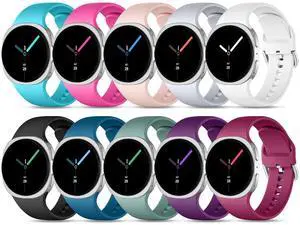 10 Pack Bands Compatible with Samsung Galaxy Watch 8 Band 40mm 44mm/Galaxy Watch 8 Classic Band 46mm,Soft Silicone Sport Waterproof Wristband Replacement Strap for Samsung Galaxy Watch Women Men 10 Pack Bands Compatible with Samsung Galaxy Watch 8 Band 40mm 44mm/Galaxy Watch 8 Classic Band 46mm,Soft Silicone Sport Waterproof Wristband Replacement Strap for Samsung Galaxy Watch Women Men