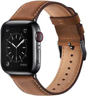 Leather Bands Compatible with Apple Watch Band 42mm(Series 3 2 1) 44mm 45mm 46mm 49mm for Men Women, Top Grain Genuine Leather Replacement Strap for iWatch Ultra 3 2 1, SE3 2 1, Leather Bands Compatible with Apple Watch Band 42mm(Series 3 2 1) 44mm 45mm 46mm 49mm for Men Women, Top Grain Genuine Leather Replacement Strap for iWatch Ultra 3 2 1, SE3 2 1,