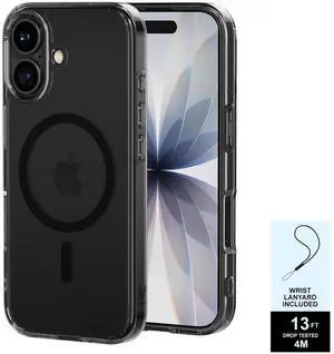 for 2025 iPhone 17 Case (Compatible with MagSafe) Military Grade Drop Protection(Drop Tested up to 13FT) Anti Yellowing | Magnetic Rugged Shockproof Phone Cover (Clear Black, iPhone 17) for 2025 iPhone 17 Case (Compatible with MagSafe) Military Grade Drop Protection(Drop Tested up to 13FT) Anti Yellowing | Magnetic Rugged Shockproof Phone Cover (Clear Black, iPhone 17)
