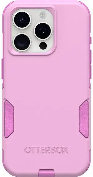 iPhone 15 Pro (Only) Commuter Series Case - Run Wildflower (Pink), Slim & Tough, Pocket-Friendly, with Port Protection iPhone 15 Pro (Only) Commuter Series Case - Run Wildflower (Pink), Slim & Tough, Pocket-Friendly, with Port Protection