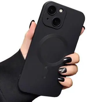 Magnetic Case for iPhone 13 Phone Case Accossories with Full Camera Len Protector Durable Silicone Slim Shockproof Cute Cellphone Cover for iPhone 13-6.1'' Black Magnetic Case for iPhone 13 Phone Case Accossories with Full Camera Len Protector Durable Silicone Slim Shockproof Cute Cellphone Cover for iPhone 13-6.1'' Black