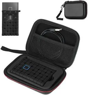 Hard Carrying Case for Samsung T7 Portable SSD -Black Hard Carrying Case for Samsung T7 Portable SSD -Black