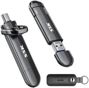 USB Flash Drive 256GB SSD External, TLC NAND Solid State Drive Dual USBC USBA Port, Up to 1000MB/s High-Speed Portable 256GB USB Thumb Drive Stick for iPhone 15/16/17 Pro, Mac, Android, PC Backup USB Flash Drive 256GB SSD External, TLC NAND Solid State Drive Dual USBC USBA Port, Up to 1000MB/s High-Speed Portable 256GB USB Thumb Drive Stick for iPhone 15/16/17 Pro, Mac, Android, PC Backup