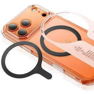 for MagSafe Sticker 360, MagSafe Ring, 2 Pack Magnetic Ring, Universal Magnetic Wireless Charger Conversion Kit for iPhone 17/16/16e/15/14/13/12/11, Samsung Galaxy, Google Pixel 10, Black for MagSafe Sticker 360, MagSafe Ring, 2 Pack Magnetic Ring, Universal Magnetic Wireless Charger Conversion Kit for iPhone 17/16/16e/15/14/13/12/11, Samsung Galaxy, Google Pixel 10, Black