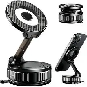Magnetic Car Phone Mount with Suction Cup for MagSafe Magnetic Car Phone Mount with Suction Cup for MagSafe