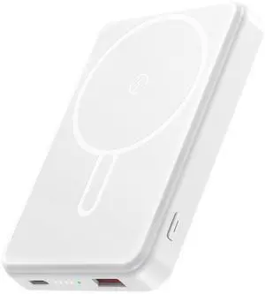 Magnetic Portable Charger Power Bank 12000mAh MagSafe Compatible Battery Pack 22.5W USB C Fast Charging Wireless Battery Pack Phone Charger for iPhone 17/16/15/14/13/12 All Series White Magnetic Portable Charger Power Bank 12000mAh MagSafe Compatible Battery Pack 22.5W USB C Fast Charging Wireless Battery Pack Phone Charger for iPhone 17/16/15/14/13/12 All Series White