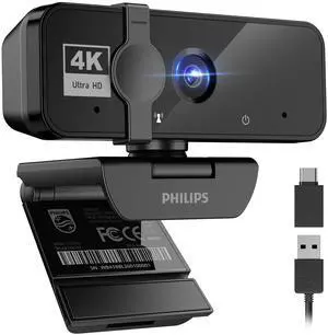 4K Webcam for PC with Microphone, Computer Camera for Meetings with Privacy Cover, Plug & Play USB Web cam for Laptop, Desktop, Zoom, Teams, Skype, Video Conferencing, Streaming - Black 4K Webcam for PC with Microphone, Computer Camera for Meetings with Privacy Cover, Plug & Play USB Web cam for Laptop, Desktop, Zoom, Teams, Skype, Video Conferencing, Streaming - Black