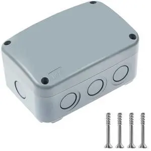 Outdoor Junction Box, IP66 Weatherproof Electrical Project Boxes Outdoor Junction Box, IP66 Weatherproof Electrical Project Boxes