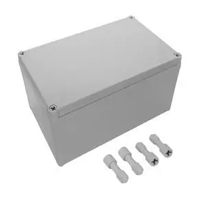 IP67 Waterproof Junction Box ABS Plastic Project Box Dustproof Electrical Box Outdoor Enclosure for Electronics DIY Case Gray 9.8X 5.9X 5.1 inch(250mmx 150mmx 130mm) IP67 Waterproof Junction Box ABS Plastic Project Box Dustproof Electrical Box Outdoor Enclosure for Electronics DIY Case Gray 9.8X 5.9X 5.1 inch(250mmx 150mmx 130mm)
