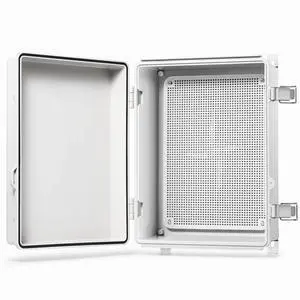 Outdoor Electrical Box, 14.6"x10.6"x5.9" Waterproof Junction Box IP67 Plastic Enclosure Grey ABS Weatherproof for Projects WiFi Lighting Pump Control Outdoor Electrical Box, 14.6"x10.6"x5.9" Waterproof Junction Box IP67 Plastic Enclosure Grey ABS Weatherproof for Projects WiFi Lighting Pump Control