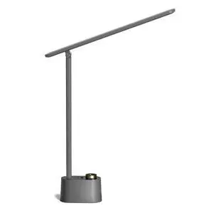 HWT-H01 LED Desk Lamp Stepless Dimmable Table Lamp with USB A+C Dual Charging Port Eye-Caring Foldable Desk Light with 3 Color Modes for Home Office Bedroom Reading Study Sunturalux (Gray) HWT-H01 LED Desk Lamp Stepless Dimmable Table Lamp with USB A+C Dual Charging Port Eye-Caring Foldable Desk Light with 3 Color Modes for Home Office Bedroom Reading Study Sunturalux (Gray)