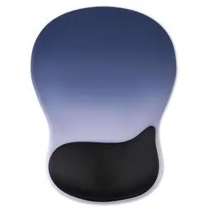 Gel Wrist Rest Mouse Pad, Ergonomic Mousepad with Wrist Support, Relieve Wrist Pain, Gaming Mousepad with Concave Design Cushion & Non-Slip PU Base, for Home Office Laptop Computer, Blue Gradient Gel Wrist Rest Mouse Pad, Ergonomic Mousepad with Wrist Support, Relieve Wrist Pain, Gaming Mousepad with Concave Design Cushion & Non-Slip PU Base, for Home Office Laptop Computer, Blue Gradient