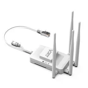 1800Mbps WiFi to Ethernet Adapter 5.8GHz Wireless Bridge, 2-Port Gigabit PoE Compatible, WiFi Bridge for 4K Streaming/Gaming/Smart TV, Home/Enterprise Multi-Mode Use 1800Mbps WiFi to Ethernet Adapter 5.8GHz Wireless Bridge, 2-Port Gigabit PoE Compatible, WiFi Bridge for 4K Streaming/Gaming/Smart TV, Home/Enterprise Multi-Mode Use