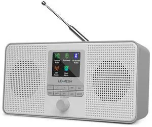 IR4S Stereo WiFi Internet Radio,FM Digital Radio, Spotify Connect, Bluetooth Speaker, Dual Alarms Clock, 40 Presets, Headphone-Output, Batteries or Mains Powered Gray Finish IR4S Stereo WiFi Internet Radio,FM Digital Radio, Spotify Connect, Bluetooth Speaker, Dual Alarms Clock, 40 Presets, Headphone-Output, Batteries or Mains Powered Gray Finish