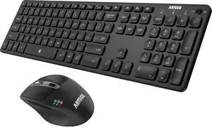 Universal Multi-Device Bluetooth Keyboard and Mouse Full Size Wireless Bluetooth Keyboard and Ergonomic Mouse Set for Windows, iOS, Android, Computer Desktop PC Laptop iPad Tablet Smartphone Universal Multi-Device Bluetooth Keyboard and Mouse Full Size Wireless Bluetooth Keyboard and Ergonomic Mouse Set for Windows, iOS, Android, Computer Desktop PC Laptop iPad Tablet Smartphone