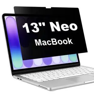 Privacy Screen for 2026 MacBook Neo 13-Inch A18 Pro, Anti Glare Film Blue Light Filter, Reduce Eye Strain Laptop Privacy Screen Shield and Protector for Mac Neo Privacy Screen for 2026 MacBook Neo 13-Inch A18 Pro, Anti Glare Film Blue Light Filter, Reduce Eye Strain Laptop Privacy Screen Shield and Protector for Mac Neo