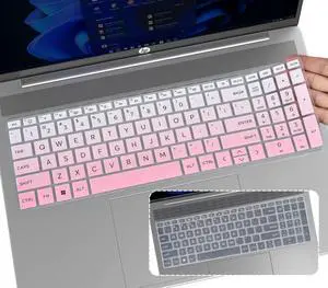 2PCS Keyboard Cover Skin for 2026-2024 HP 15.6" Laptop 15-fc 15-fd Series 15-fc0499nr 15-fc0399nr 15-fc0099nr 15-fc0502nr 15-fc0245dx 15-fc0025dx 15-fd0083wm fd0127dx 15t-fd000/fd100 15z-fc000/fc100 2PCS Keyboard Cover Skin for 2026-2024 HP 15.6" Laptop 15-fc 15-fd Series 15-fc0499nr 15-fc0399nr 15-fc0099nr 15-fc0502nr 15-fc0245dx 15-fc0025dx 15-fd0083wm fd0127dx 15t-fd000/fd100 15z-fc000/fc100