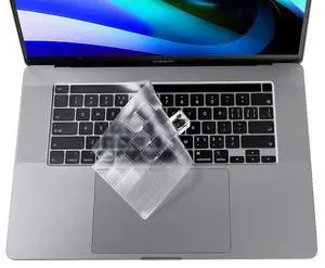 Keyboard Cover Compatible with MacBook Pro 13 inch M2 A2338 2023 2022 2021 2020 M2 M1 A2338 A2289 A2251 & MacBook Pro 16 inch A2141 2020 2019 Touch Bar & Touch ID Keyboard Protector Skin Cover, Clear Keyboard Cover Compatible with MacBook Pro 13 inch M2 A2338 2023 2022 2021 2020 M2 M1 A2338 A2289 A2251 & MacBook Pro 16 inch A2141 2020 2019 Touch Bar & Touch ID Keyboard Protector Skin Cover, Clear