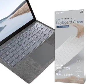 Keyboard Cover for 2024-2026 Surface Laptop 13.8"/15", Clear TPU US Layout Keyboard Cover for 2024-2026 Surface Laptop 13.8"/15", Clear TPU US Layout